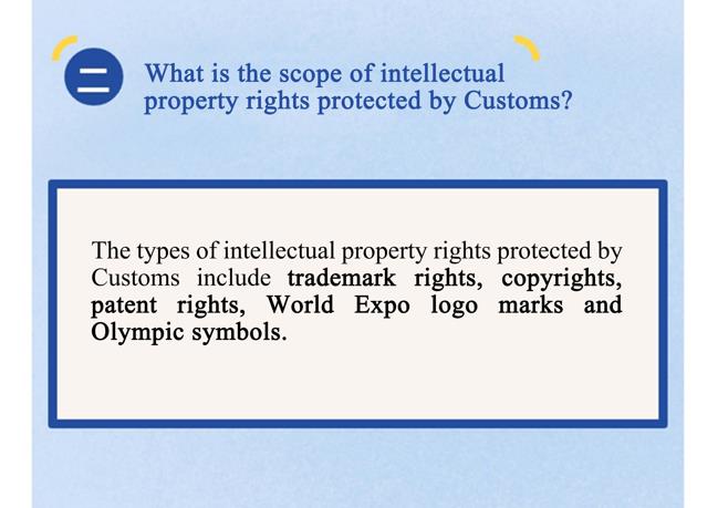Intellectual Property Rights Cbp Guide Do you understand the customs protection of intellectual property? (2)